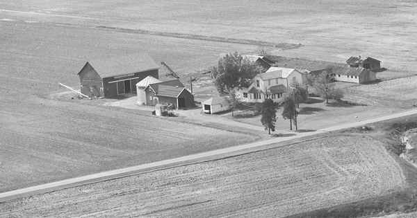 Vintage Aerial photo from 1978 in Henry County, OH