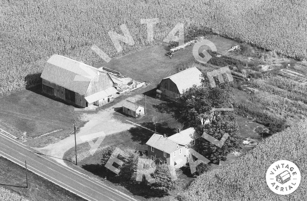 Vintage Aerial Ohio Fulton County 1994 25OFU18