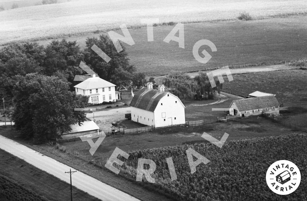 Vintage Aerial Minnesota Watonwan County 1967 1MWAT18