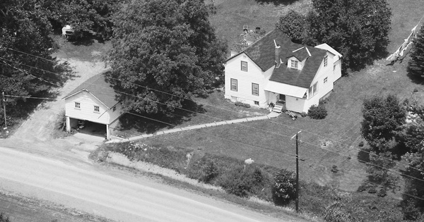 Vintage Aerial photo from 1987 in Steuben County, NY