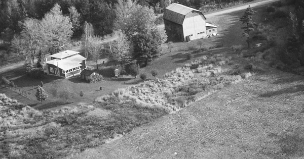 Vintage Aerial photo from 1986 in Steuben County, NY