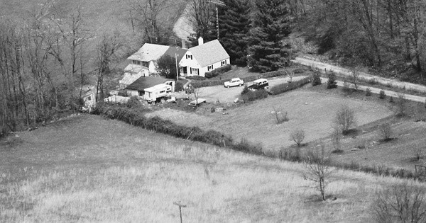 Vintage Aerial photo from 1981 in Licking County, OH