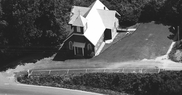 Vintage Aerial photo from 1994 in Caldwell County, NC