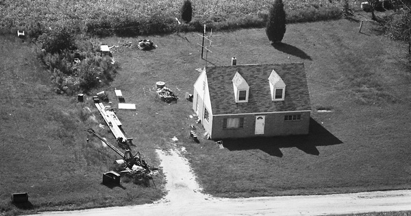 Vintage Aerial photo from 1978 in Middlesex County, VA