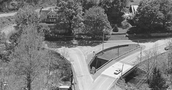 Vintage Aerial photo from -1986 in Bucks County, PA