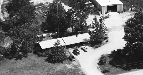 Vintage Aerial photo from 1988 in Lauderdale County, TN