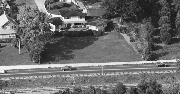 Vintage Aerial photo from 1983 in Lake County, FL