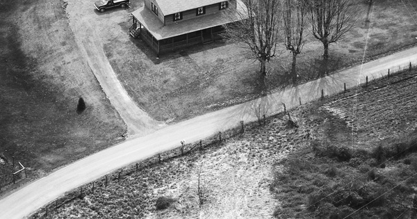 Vintage Aerial photo from 1993 in Washington County, VA