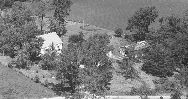 Vintage Aerial photo from 1983 in Clay County, MO