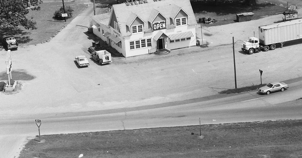 Vintage Aerial photo from 1985 in Dunklin County, MO