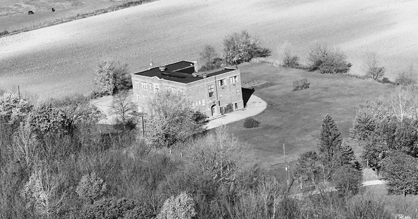 Vintage Aerial photo from 1985 in Boone County, IN