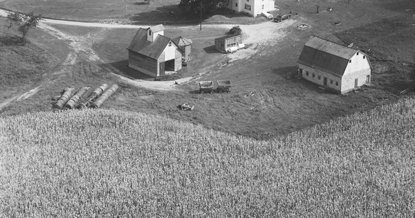 Vintage Aerial photo from 1980 in Putnam County, IL