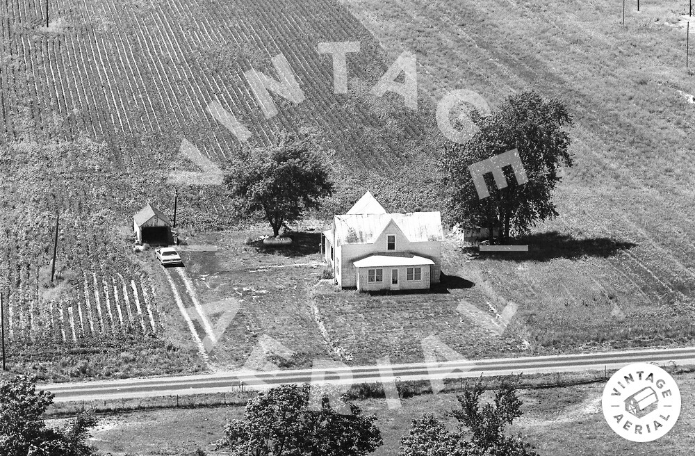 Vintage Aerial Illinois Clay County 1976 49BCL5