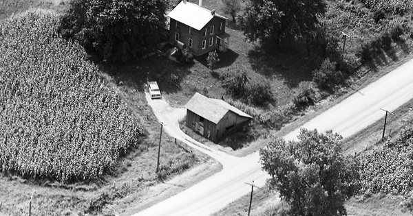 Vintage Aerial photo from 1964 in Jo Daviess County, IL