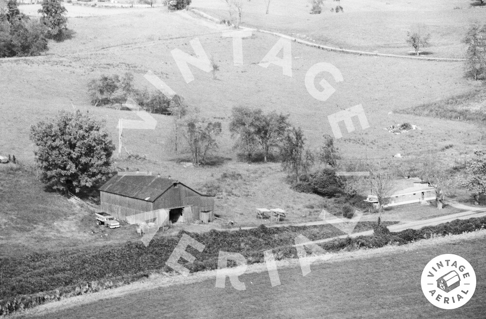 Vintage Aerial Kentucky Taylor County 1982 41WTA1