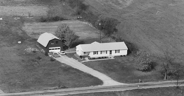 Vintage Aerial photo from 1978 in Oldham County, KY