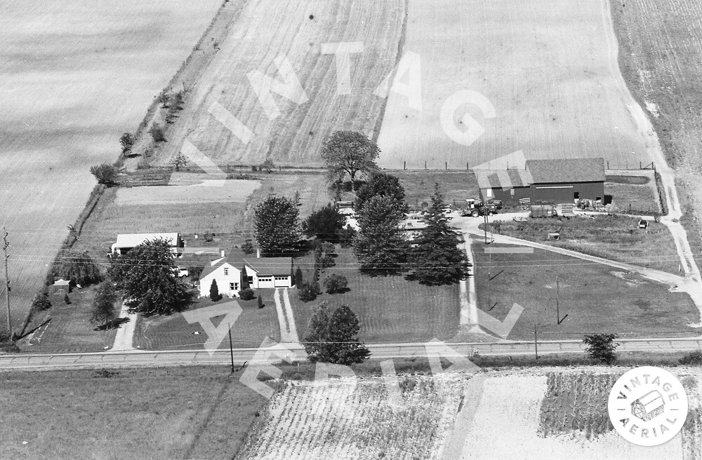 Vintage Aerial Michigan Kent County 1973 1FKE1