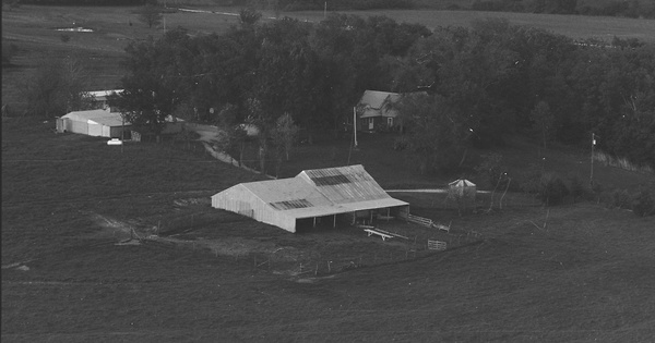 Vintage Aerial photo from 1983 in Douglas County, KS