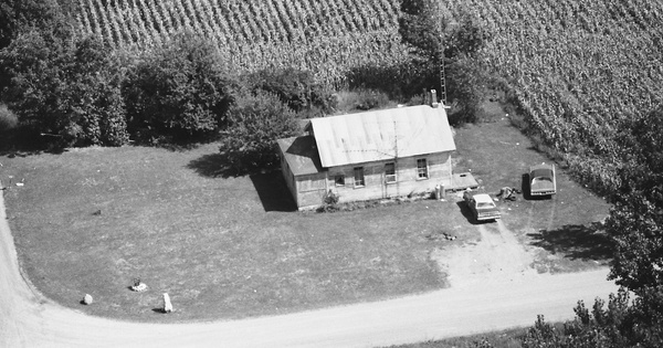 Vintage Aerial photo from 1984 in Calhoun County, MI