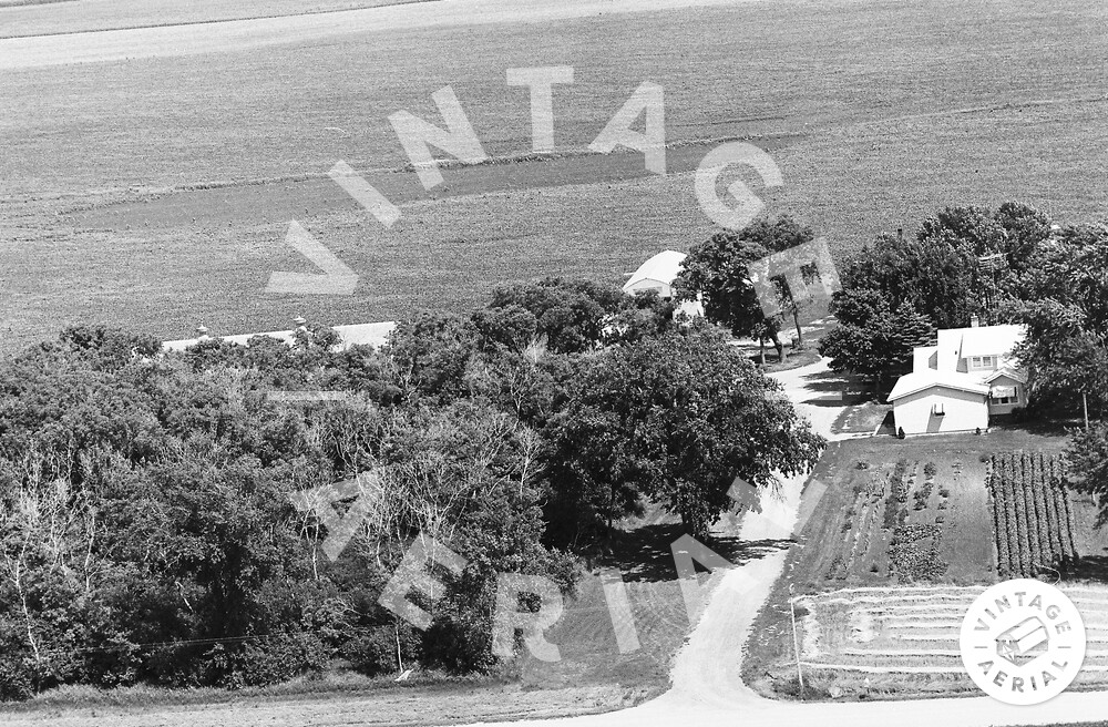 Vintage Aerial Minnesota Renville County 1970 9PRE25