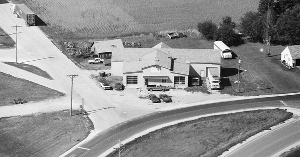 Vintage Aerial photo from 2000 in Webster County, IA