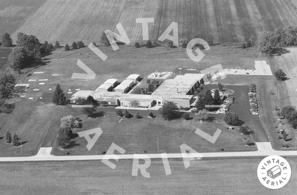 Vintage Aerial Michigan Lenawee County 1996 17QLE12