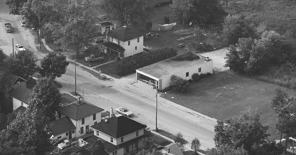 Vintage Aerial photo from 1981 in Eaton County, MI