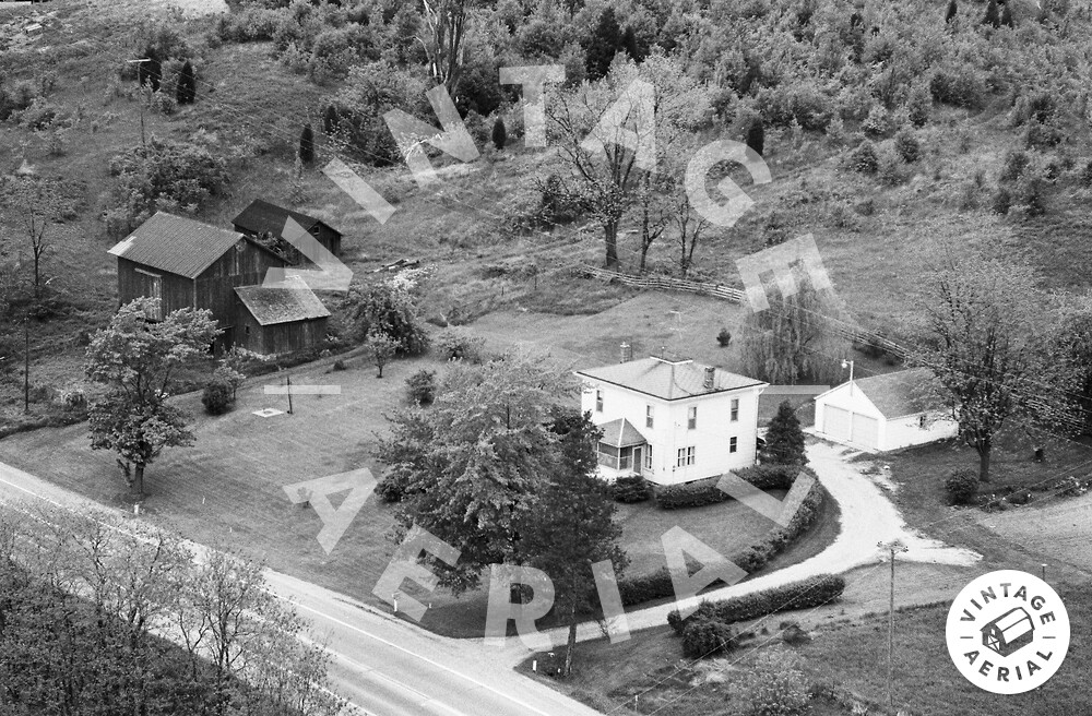 Vintage Aerial Michigan Washtenaw County 1969 3WWA33