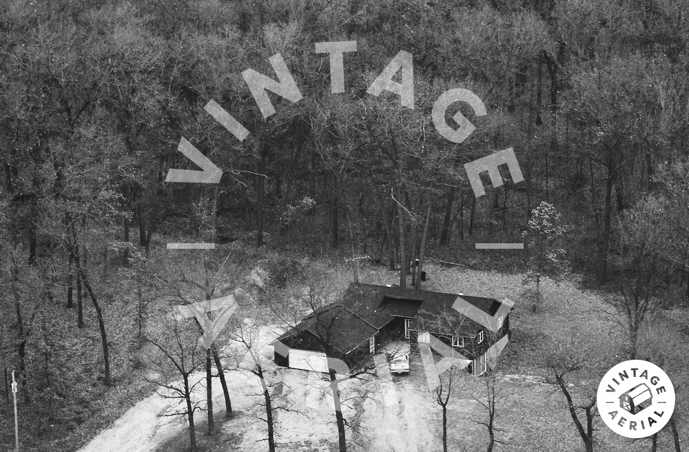 Vintage Aerial Indiana LaPorte County 1981 42JLAP8