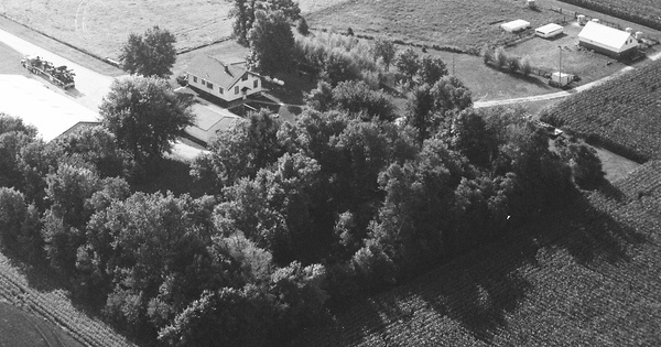 Vintage Aerial photo from 1994 in Pocahontas County, IA
