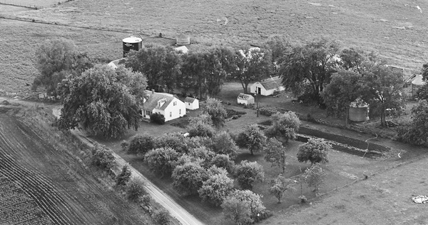 Vintage Aerial photo from 1979 in Ringgold County, IA