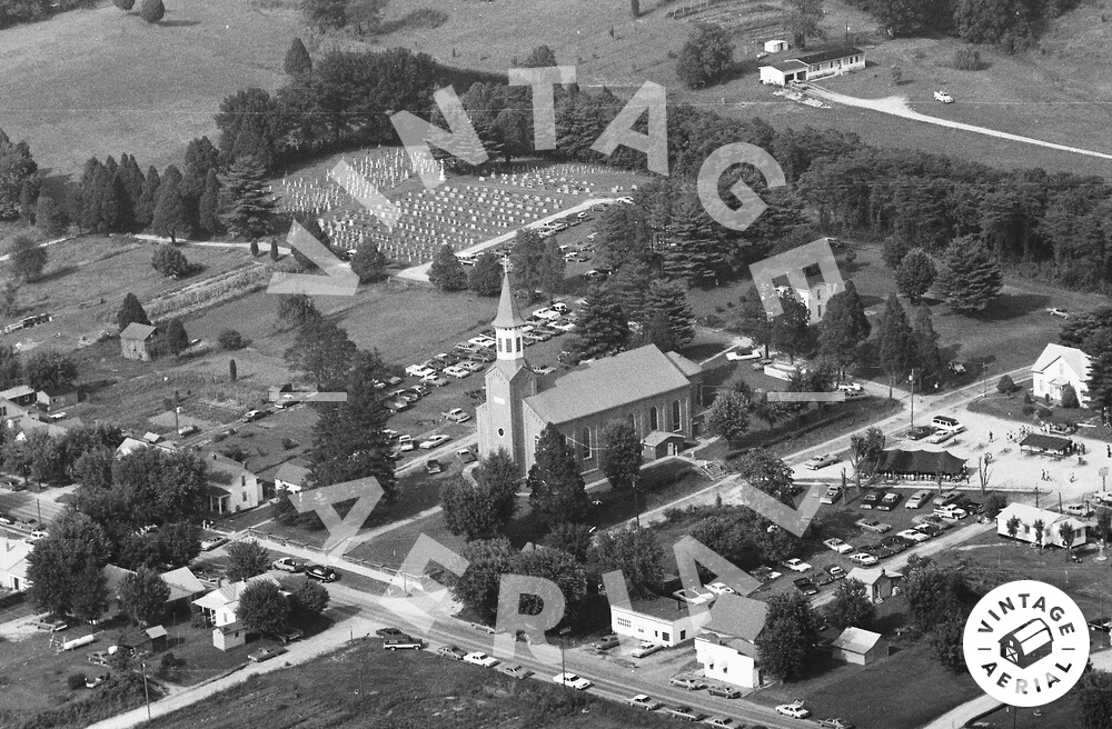 Vintage Aerial Indiana Spencer County 1979 42DSP6