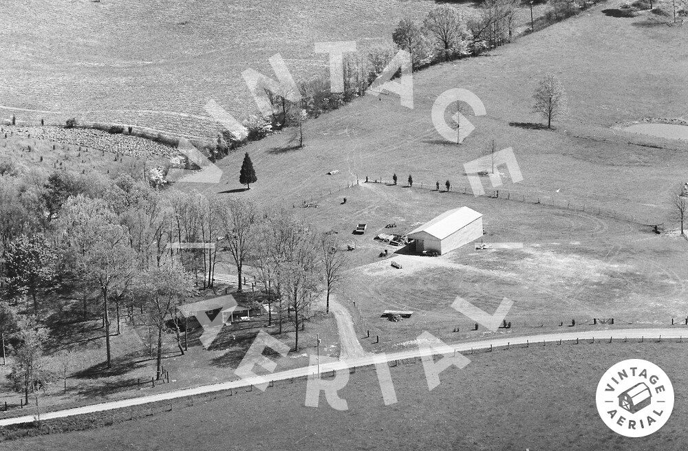 Vintage Aerial Kentucky Meade County 1979 28OME15