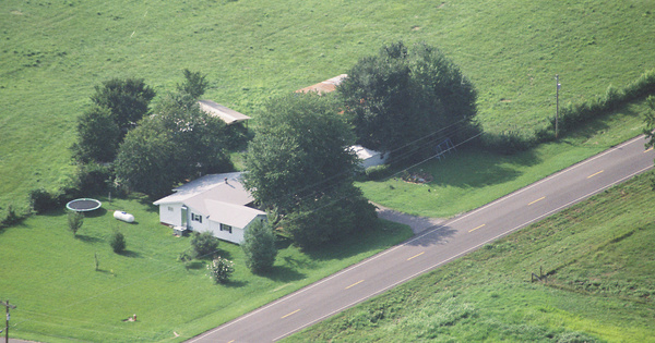 Vintage Aerial photo from 2001 in Marshall County, KY