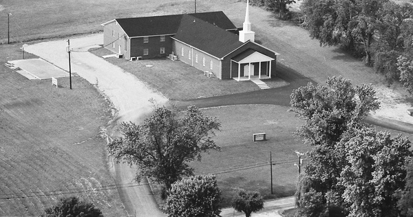 Vintage Aerial photo from 1978 in Mercer County, KY