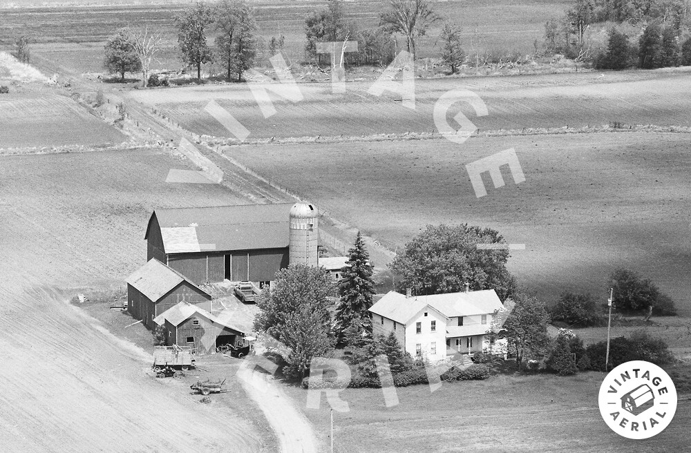 Vintage Aerial Wisconsin Winnebago County 1977 10PWI32