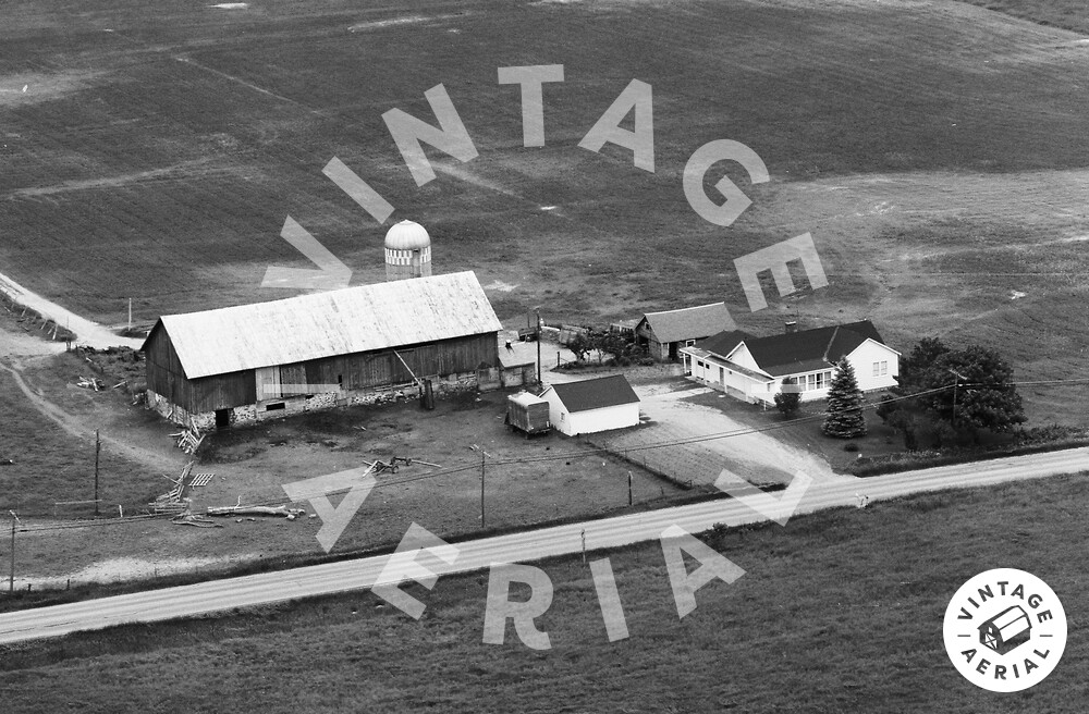 Vintage Aerial Wisconsin Shawano County 1978 56JSH23