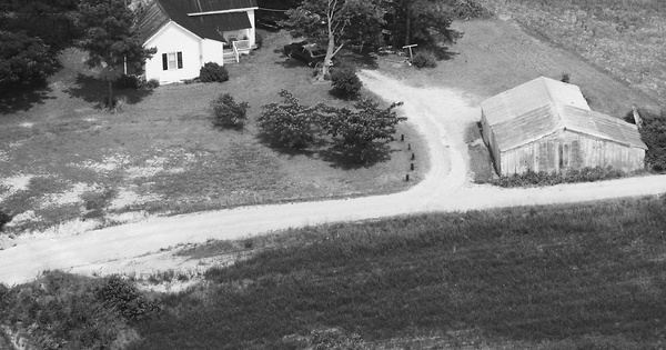 Vintage Aerial photo from 1988 in Harnett County, NC