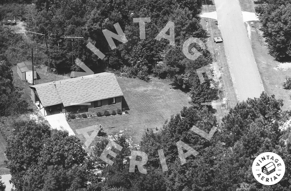 Vintage Aerial Hall County 1984 14XHA22
