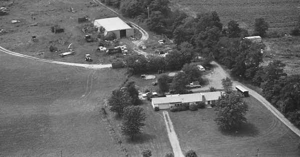 Vintage Aerial photo from 1981 in Jefferson County, WV