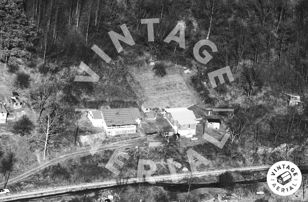 Vintage Aerial West Virginia Mingo County 1984 66GMI13