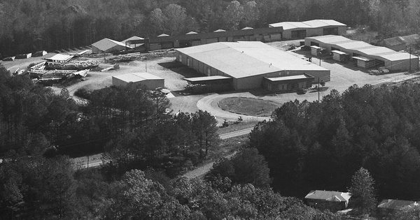 Vintage Aerial photo from 1986 in Pickens County, GA