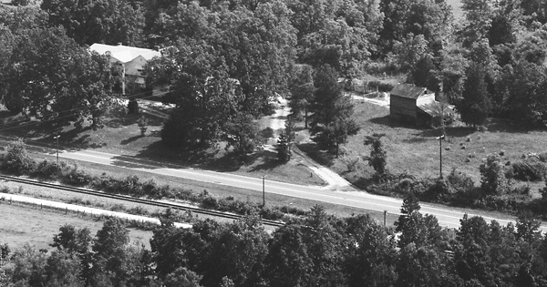 Vintage Aerial photo from 1983 in Union County, SC