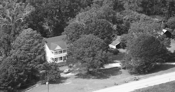 Vintage Aerial photo from 1986 in Sumter County, SC