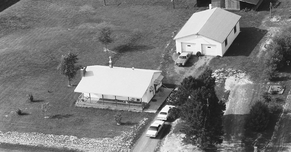 Vintage Aerial photo from 1985 in Union County, NC