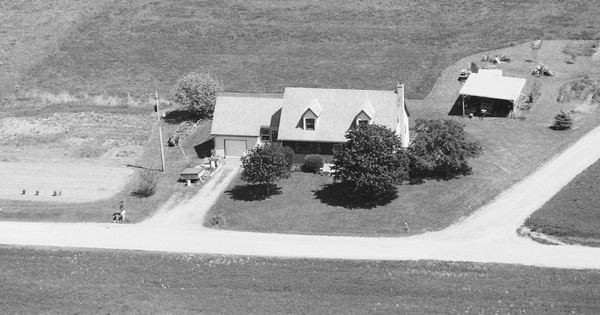 Vintage Aerial photo from 1995 in Adams County, PA