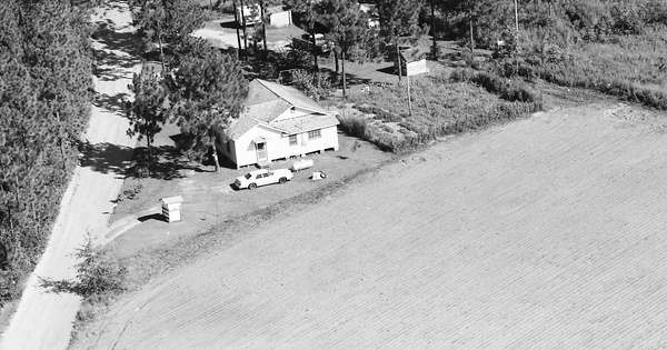 Vintage Aerial photo from 1984 in Baldwin County, AL