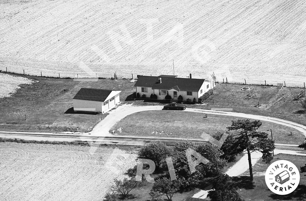 Vintage Aerial Indiana Decatur County 1976 5EDE3