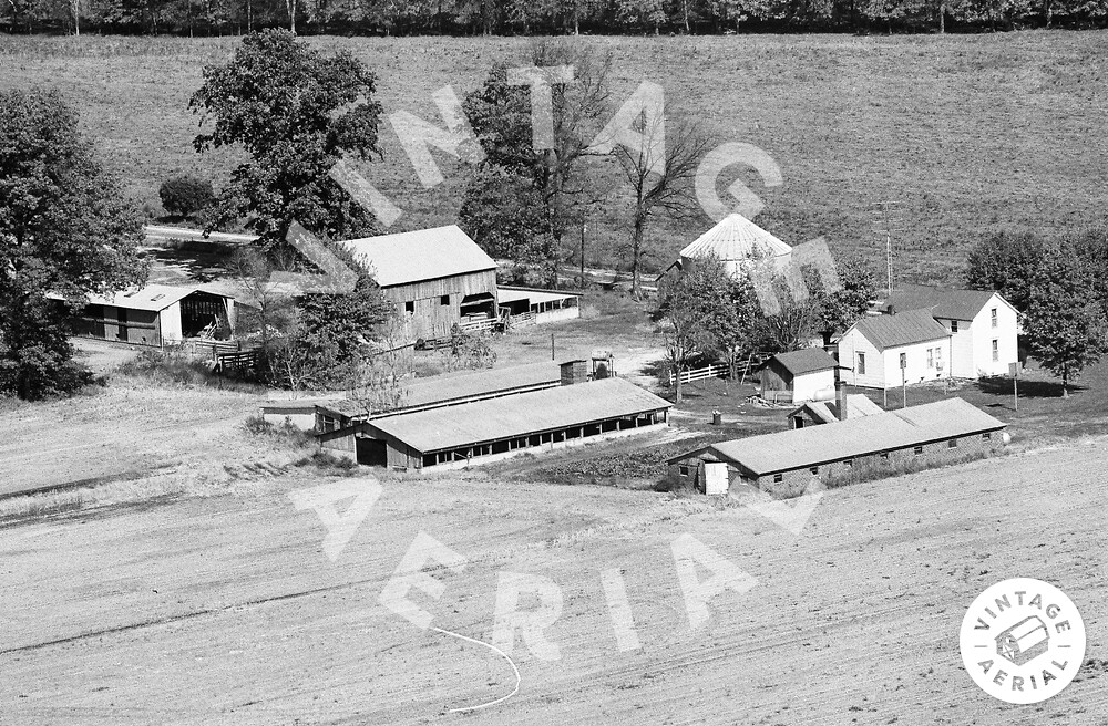 Vintage Aerial Indiana Dubois County 1977 7HDU19