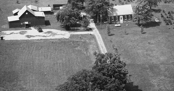 Vintage Aerial photo from 1991 in St. Clair County, IL